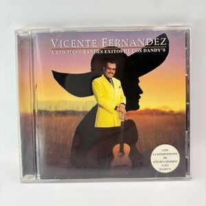 Vicente Fernandez Y Los Mas Grandes Exitos De Los Dandys CD 1999 Sony RMK 83186